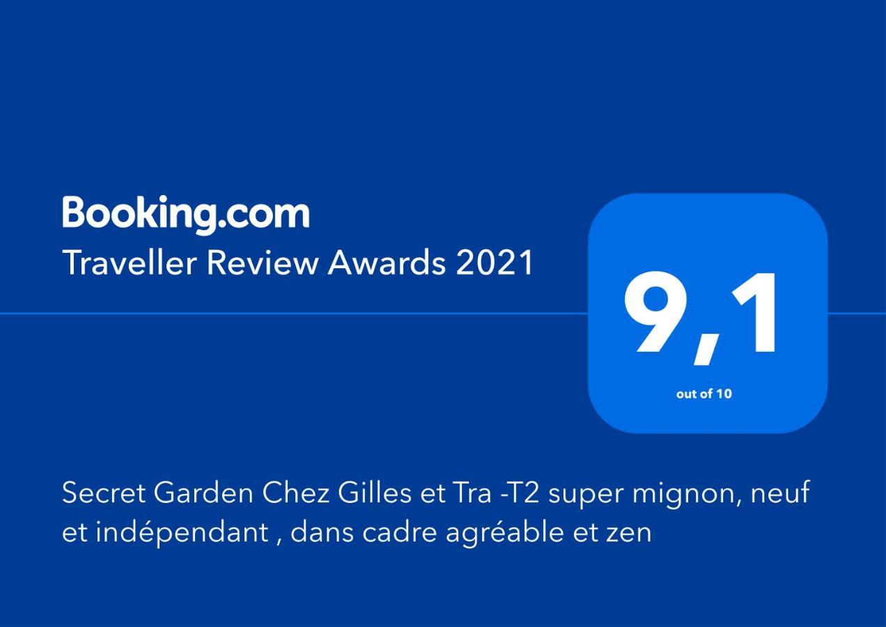 Secret Garden - Chez Gilles Et Tra - Maison D Hote -T2 Super Mignon, Neuf Et Independant , Dans Cadre Agreable Et Zen Valergues Zewnętrze zdjęcie