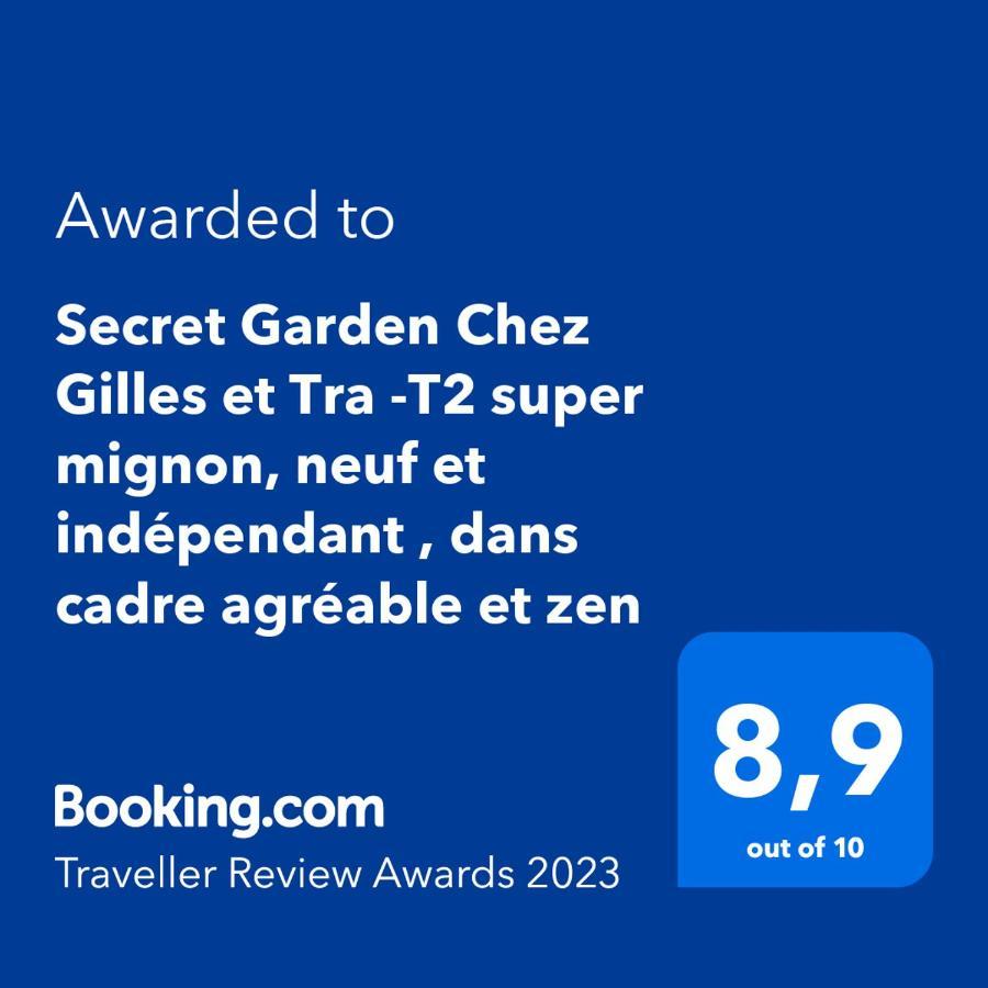 Secret Garden - Chez Gilles Et Tra - Maison D Hote -T2 Super Mignon, Neuf Et Independant , Dans Cadre Agreable Et Zen Valergues Zewnętrze zdjęcie
